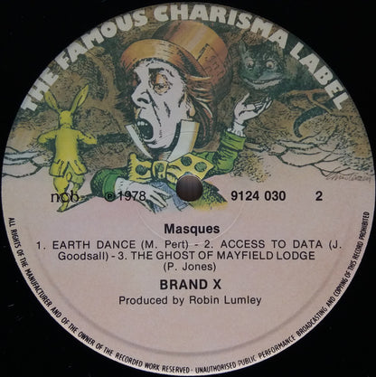 Brand X (3) : Masques (LP, Album)