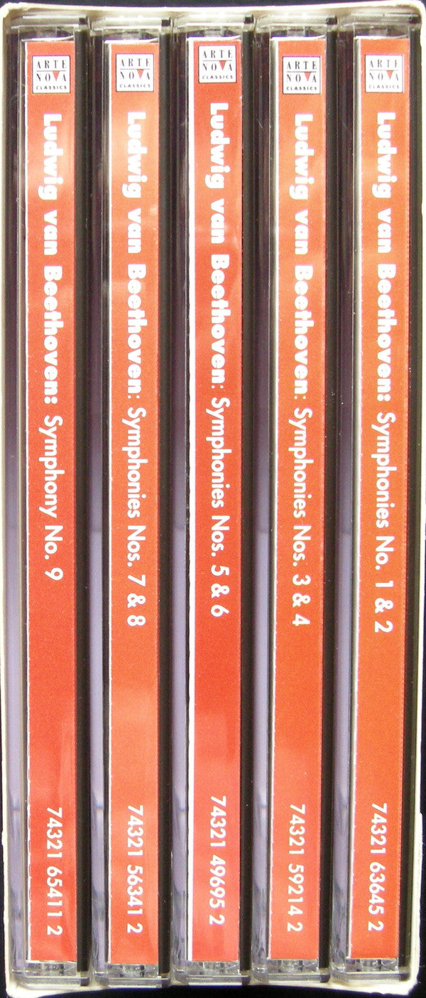 Ludwig van Beethoven, David Zinman, Tonhalle-Orchester Zürich : 9 Symphonies (5xCD + Box)