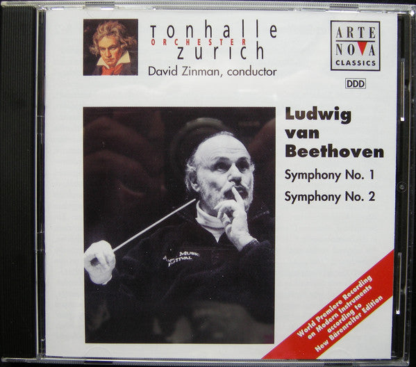 Ludwig van Beethoven, David Zinman, Tonhalle-Orchester Zürich : 9 Symphonies (5xCD + Box)