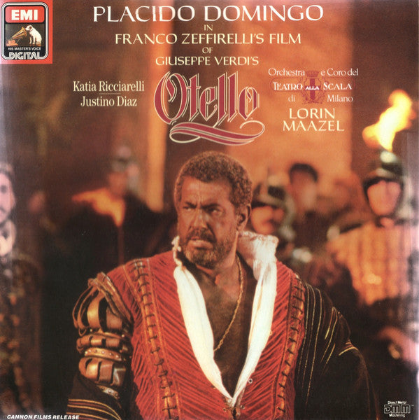 Giuseppe Verdi, Placido Domingo, Katia Ricciarelli, Lorin Maazel : Otello (2xLP + Box)