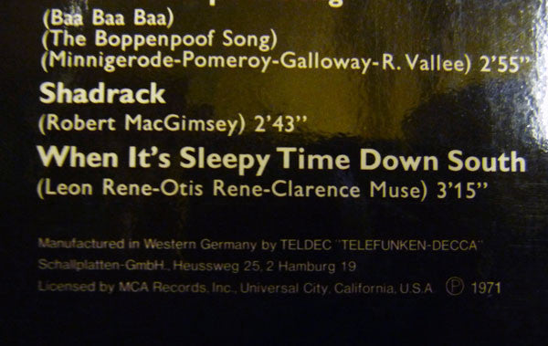 Louis Armstrong : The Best Of Louis Armstrong (2xLP, Comp, RE)