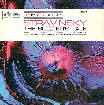 Igor Stravinsky - Robert Helpman, Terence Longdon, Anthony Nicholls, John Pritchard : The Soldier's Tale (LP, Album, Mono, RE)