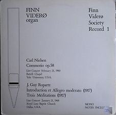 Finn Viderø : Finn Viderø Society Record 1 (LP, Album)