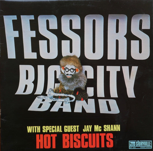 Fessor's Big City Band With Special Guest Jay McShann : Hot Biscuits (LP)