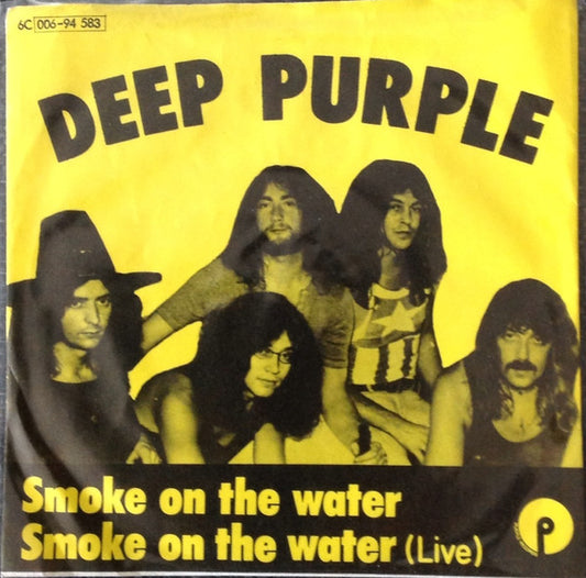 Deep Purple : Smoke On The Water (7", Single)