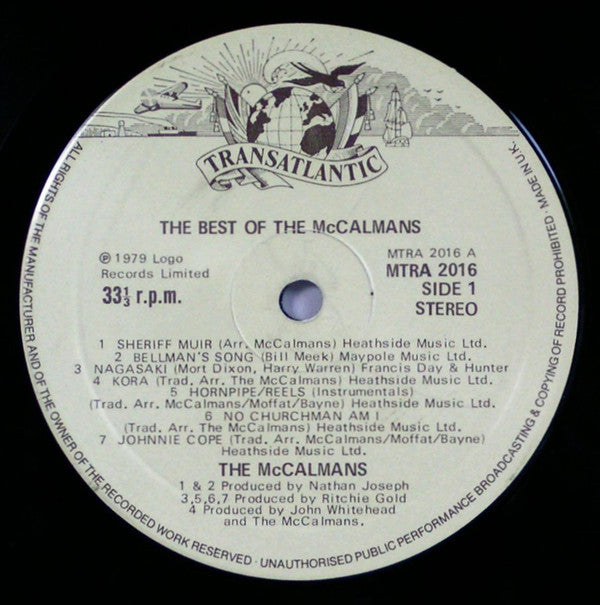 The McCalmans : The Best Of The McCalmans (LP, Comp)