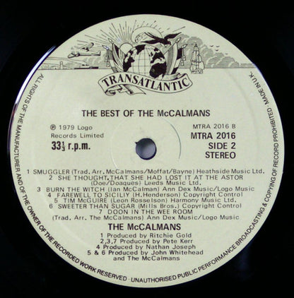 The McCalmans : The Best Of The McCalmans (LP, Comp)