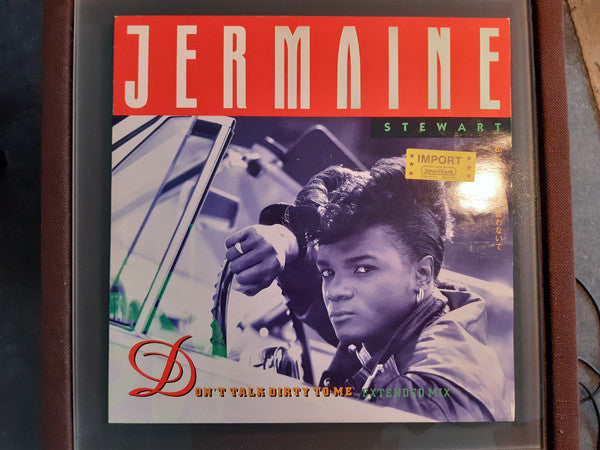 Jermaine Stewart : Don't Talk Dirty To Me (Extended Mix) (12", Single)