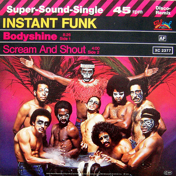 Instant Funk : Bodyshine / Scream And Shout (12")