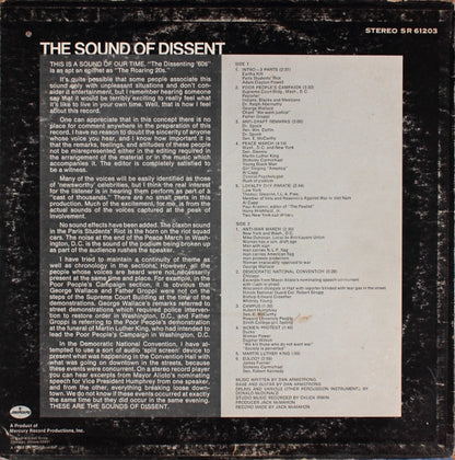 Various : The Sound Of Dissent (LP, Album)