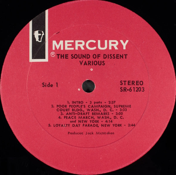 Various : The Sound Of Dissent (LP, Album)