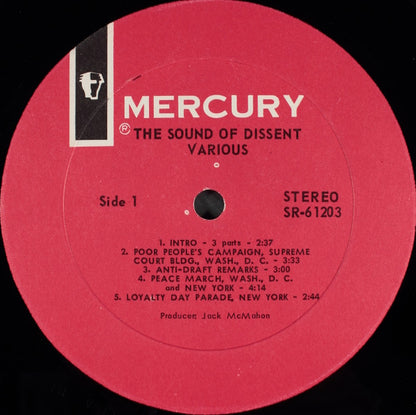 Various : The Sound Of Dissent (LP, Album)