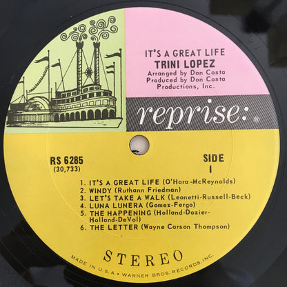 Trini Lopez : It's A Great Life (LP, Album)