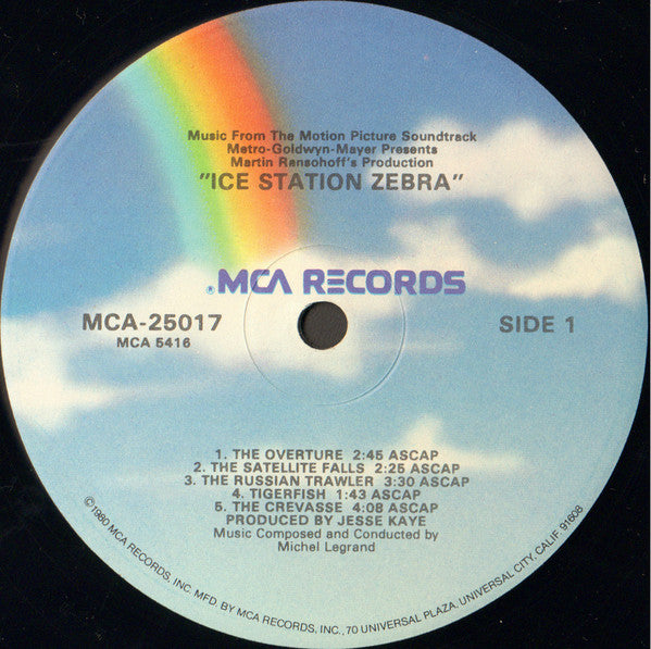 Michel Legrand : Ice Station Zebra (LP, Album, RE)