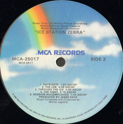 Michel Legrand : Ice Station Zebra (LP, Album, RE)