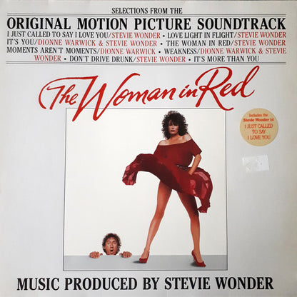 Stevie Wonder : The Woman In Red (Selections From The Original Motion Picture Soundtrack) (LP, Album, Gat)