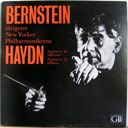 Joseph Haydn - New York Philharmonic, Leonard Bernstein : Symfoni Nr. 82 "Bjørnen" - Symfoni Nr. 83 "Hønen" (LP)