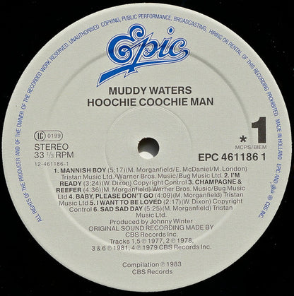 Muddy Waters : Hoochie Coochie Man (LP, Comp)