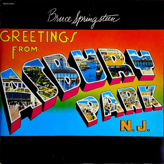 Bruce Springsteen : Greetings From Asbury Park N.J. (LP, Album, RE)