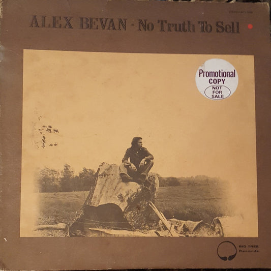 Alex Bevan : No Truth To Sell (LP, Promo)