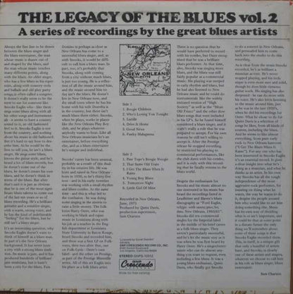 Snooks Eaglin : The Legacy Of The Blues Vol. 2 (LP, RE)