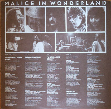 Paice Ashton & Lord : Malice In Wonderland (LP, Album)