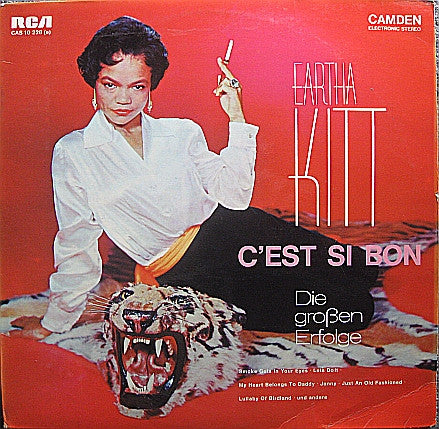 Eartha Kitt With Henri René And His Orchestra And Henri René And His Chorus : C'est Si Bon -  Die Großen Erfolge (LP, Comp)