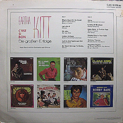 Eartha Kitt With Henri René And His Orchestra And Henri René And His Chorus : C'est Si Bon -  Die Großen Erfolge (LP, Comp)