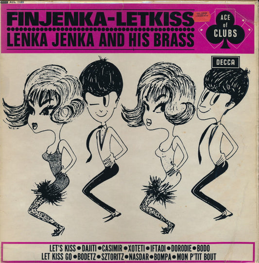 Lenka Jenka And His Brassband : Finjenka - Letkiss (LP, RE)