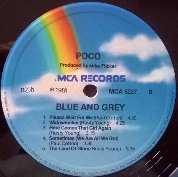 Poco (3) : Blue And Gray (LP, Album)