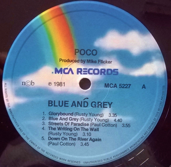 Poco (3) : Blue And Gray (LP, Album)