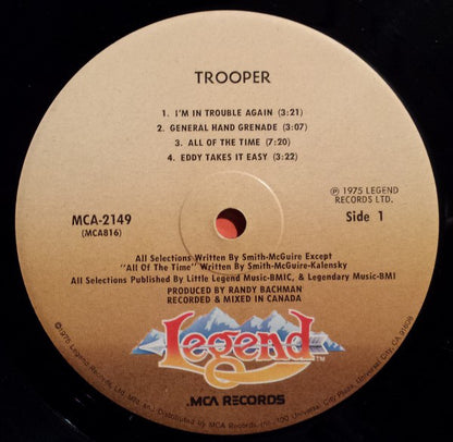 Trooper (4) : Trooper (LP, Album)