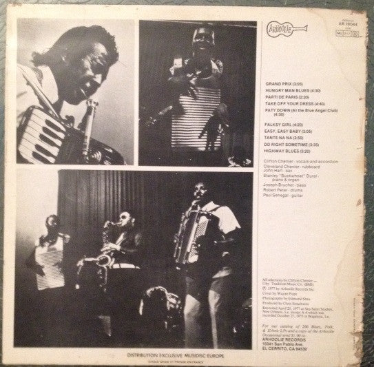 Clifton Chenier And His Red Hot Louisiana Band : Clifton Chenier And His Red Hot Louisiana Band (LP, Album)