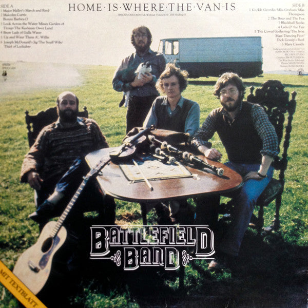 Battlefield Band : Home Is Where The Van Is (LP, Album)
