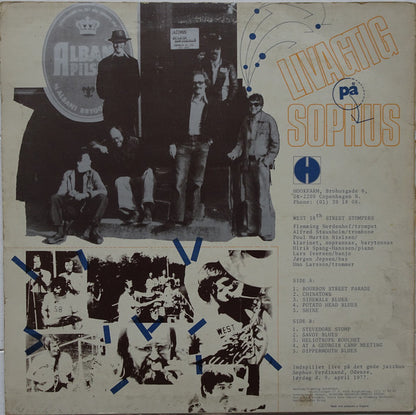 West 58th Street Stompers : Livagtig (På Sophus Ferdinand) (LP, Album)