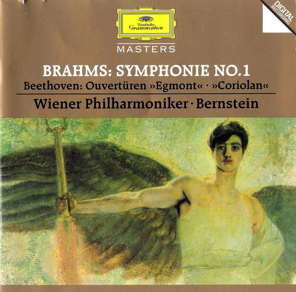 Johannes Brahms / Ludwig van Beethoven - Wiener Philharmoniker · Leonard Bernstein : Symphonie No. 1 / Ouvertüren »Egmont« • »Coriolan« (CD, Album, Comp, RE, RM)