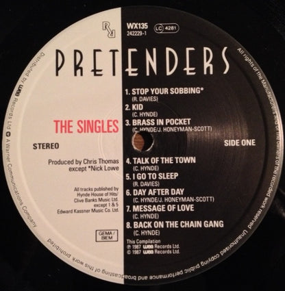 The Pretenders : The Singles (LP, Comp)
