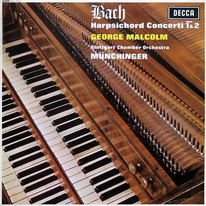 Johann Sebastian Bach, George Malcolm, Stuttgarter Kammerorchester, Karl Münchinger : Harpsichord Concerti Nos.1 & 2 (LP)