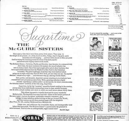 McGuire Sisters : Sugartime (LP)