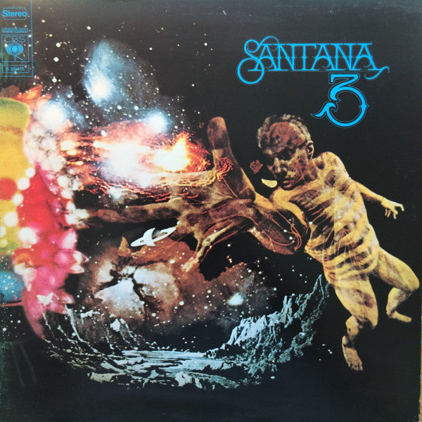 Santana : 3 (LP, Album, RE, Gat)