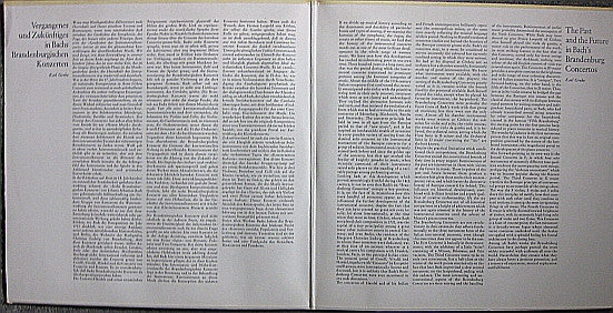 Herbert von Karajan, Berliner Philharmoniker - Johann Sebastian Bach : 6 Brandenburgische Konzerte (2xLP, RE, Gat)