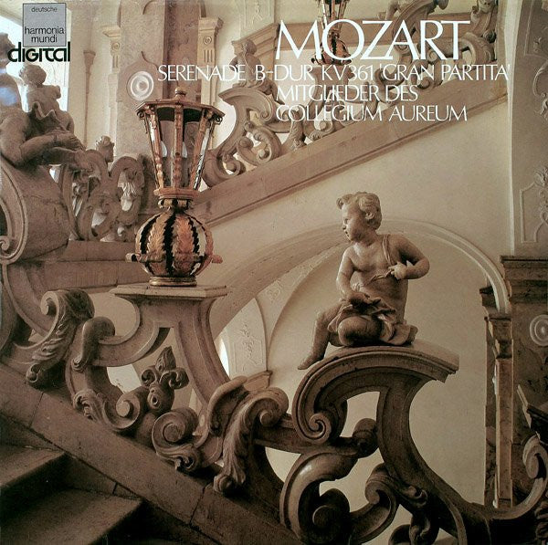 Wolfgang Amadeus Mozart, Mitglieder Des Collegium Aureum : Serenade B-Dur KV 361 'Gran Partita' (LP)