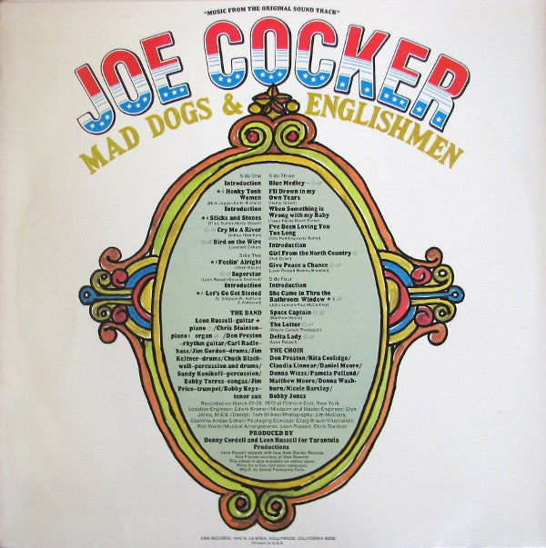 Joe Cocker : Mad Dogs & Englishmen (2xLP, Album, San)