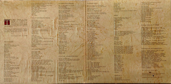 Frank Zappa And The Mothers : One Size Fits All (LP, Album, Gat)