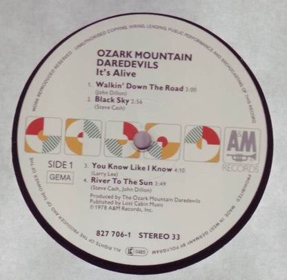 The Ozark Mountain Daredevils : It's Alive (2xLP, Album, RE)