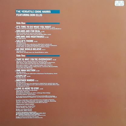Eddie Harris : The Versatile Eddie Harris (LP)