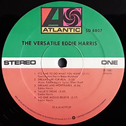 Eddie Harris : The Versatile Eddie Harris (LP)