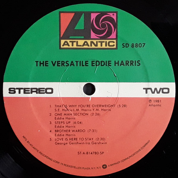 Eddie Harris : The Versatile Eddie Harris (LP)