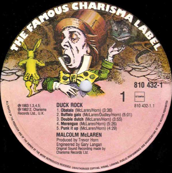 Malcolm McLaren : Duck Rock (LP, Album)