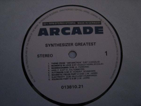 Ed Starink : Synthesizer Greatest (LP, Album)